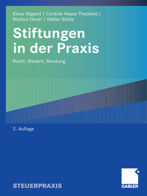 cover image of Stiftungen in der Praxis